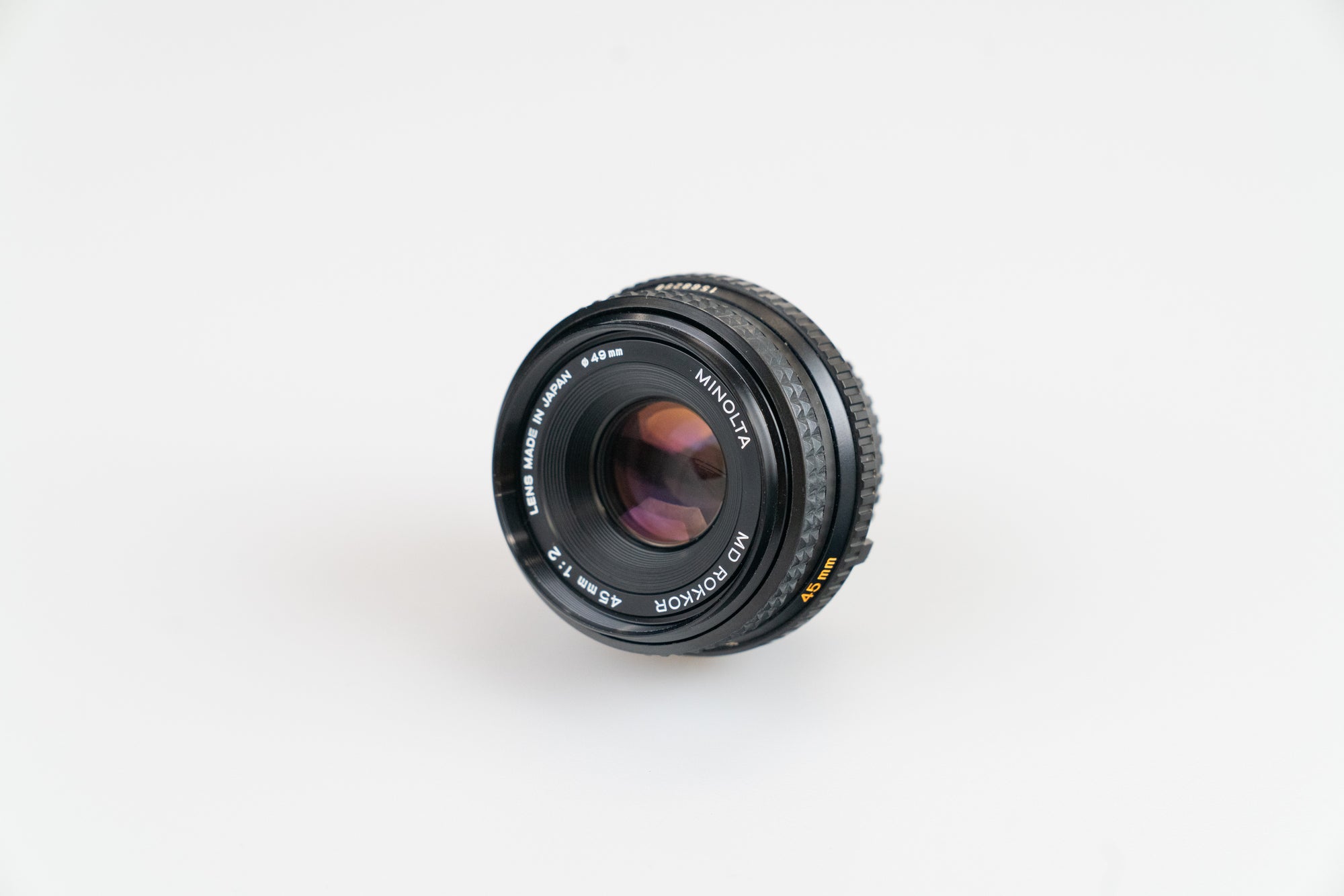 Pakke med 9 Minolta MD/MC objektiver