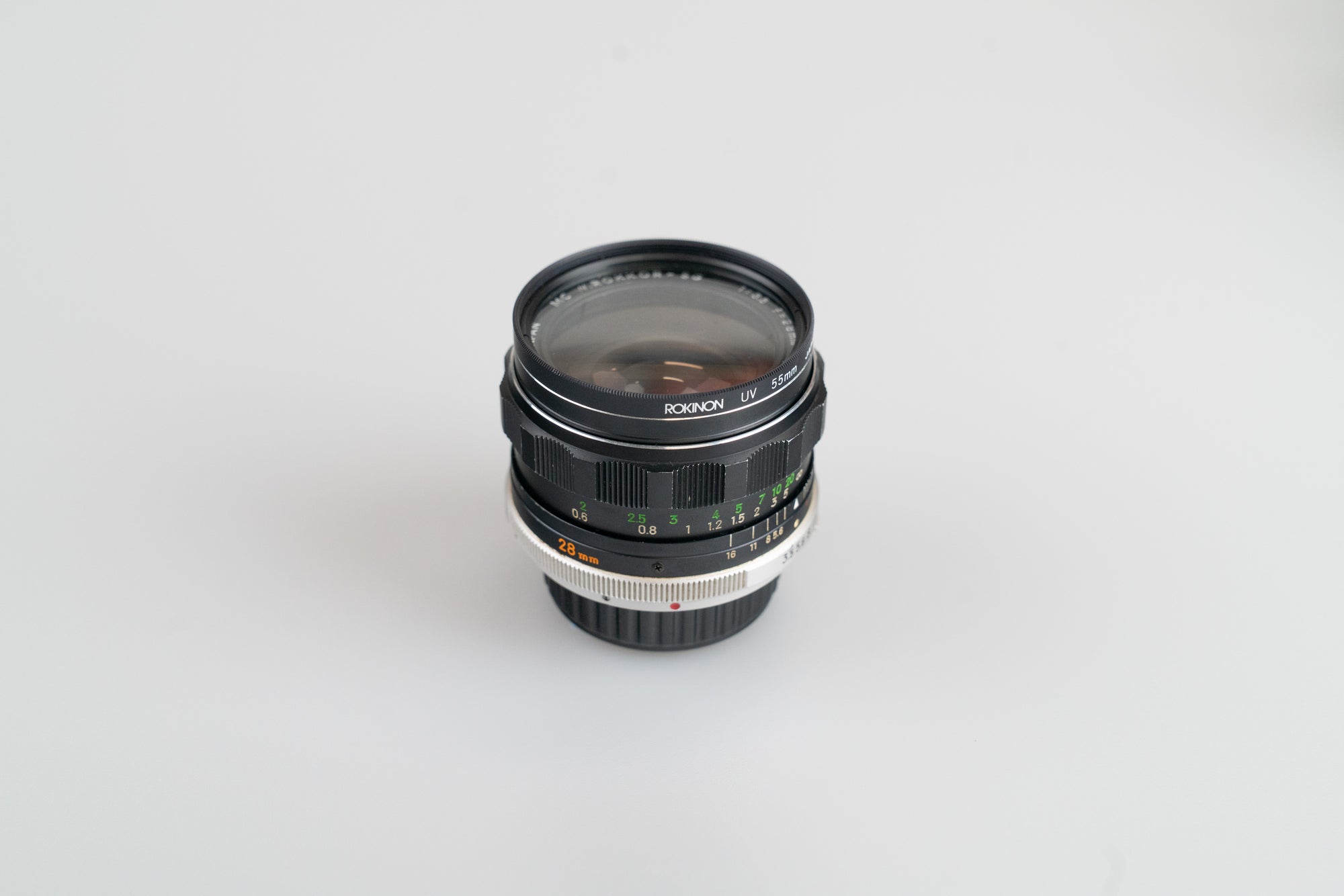 Pakke med 9 Minolta MD/MC objektiver