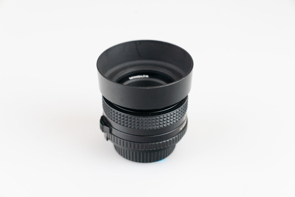 Pakke med 9 Minolta MD/MC objektiver