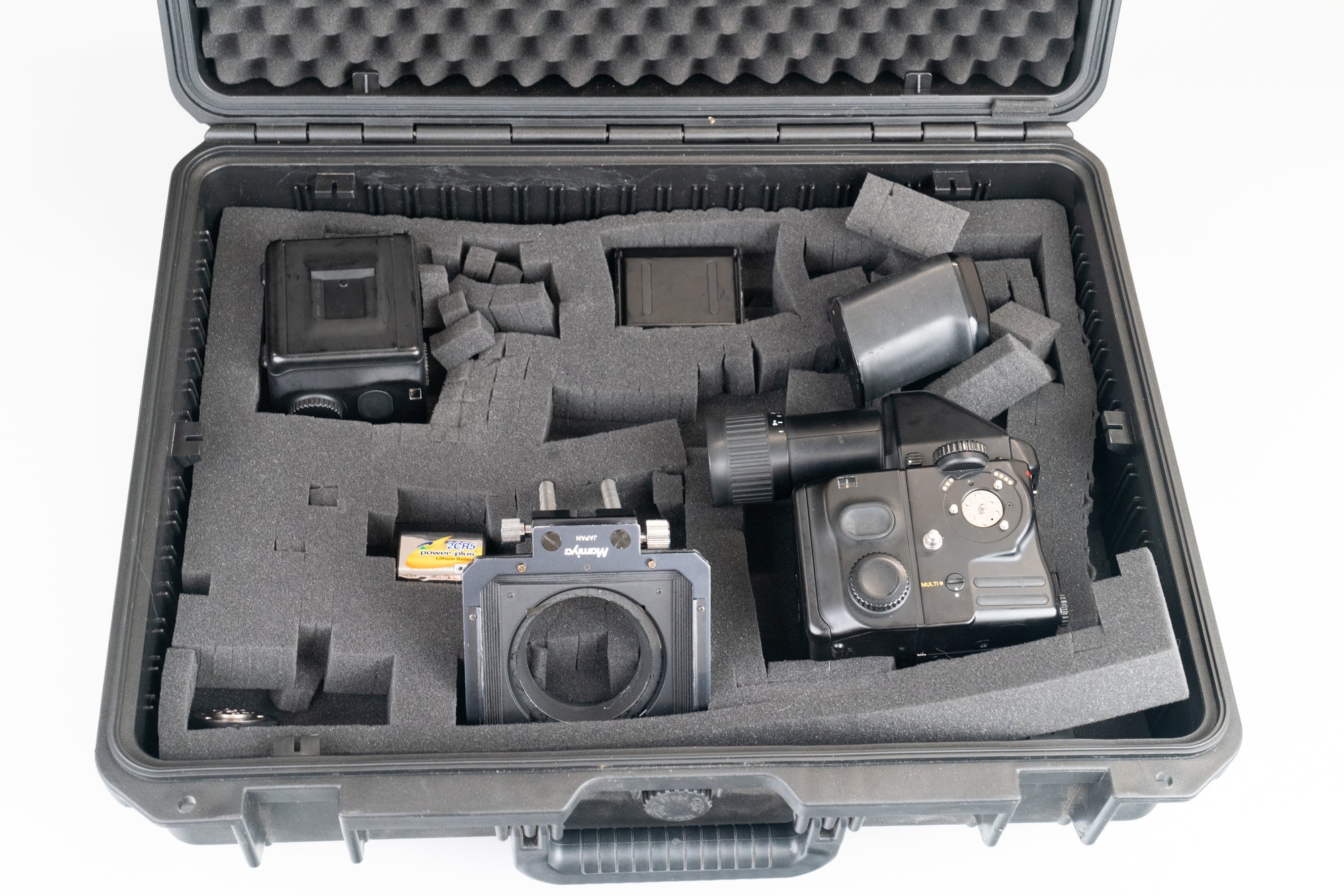 Mamiya 645 Pro – kit i koffert