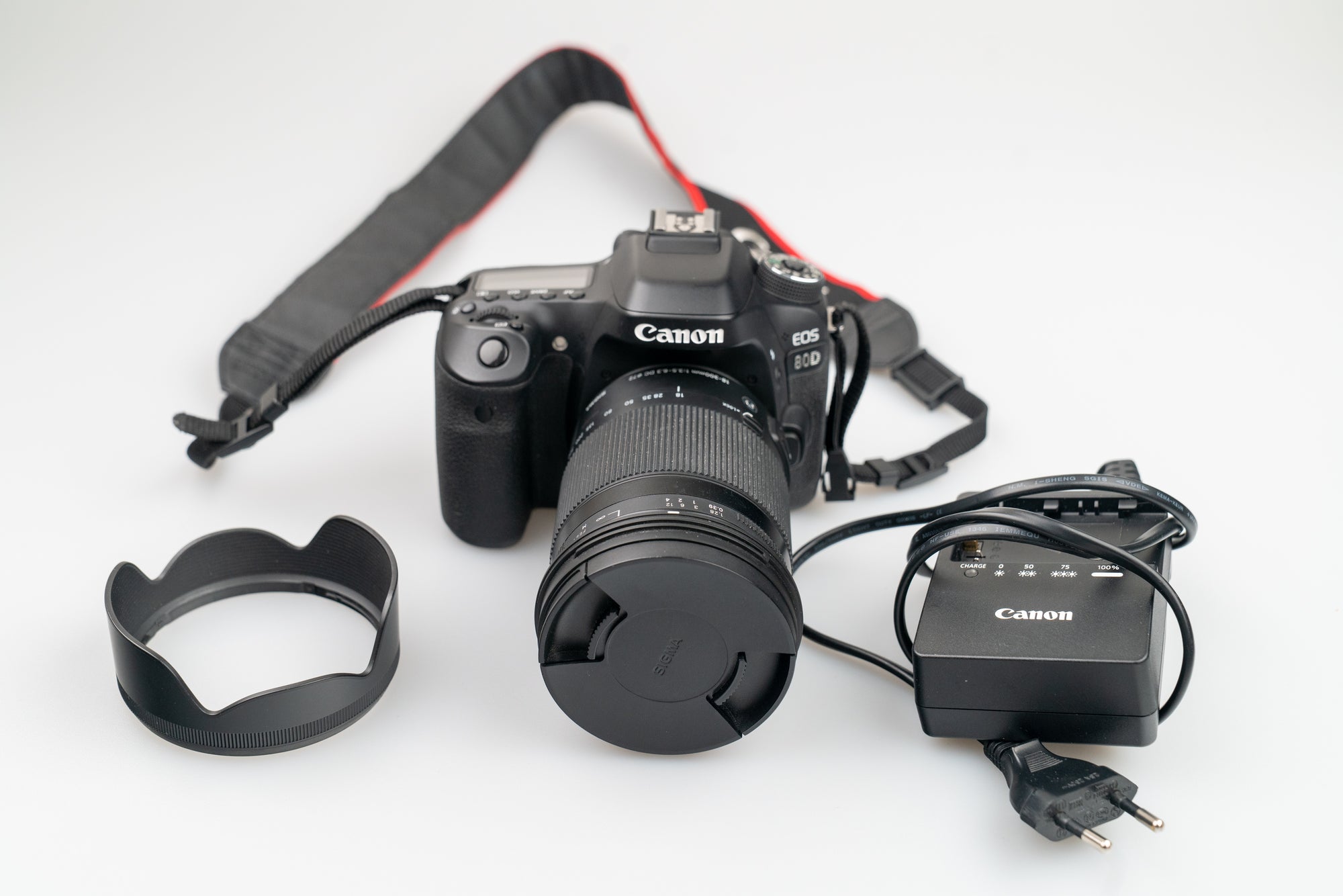 Canon EOS 80D + Sigma 18-300mm f/3.5-6.3 + 50mm f1.8