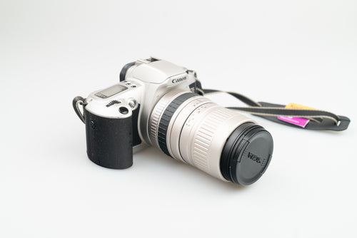 Canon EOS 500N + 100-300mm + 28-80mm