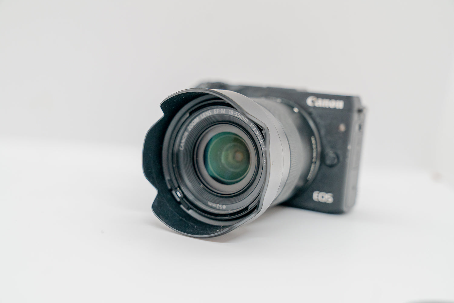 Canon M3 systemkamera + 2 objektiver